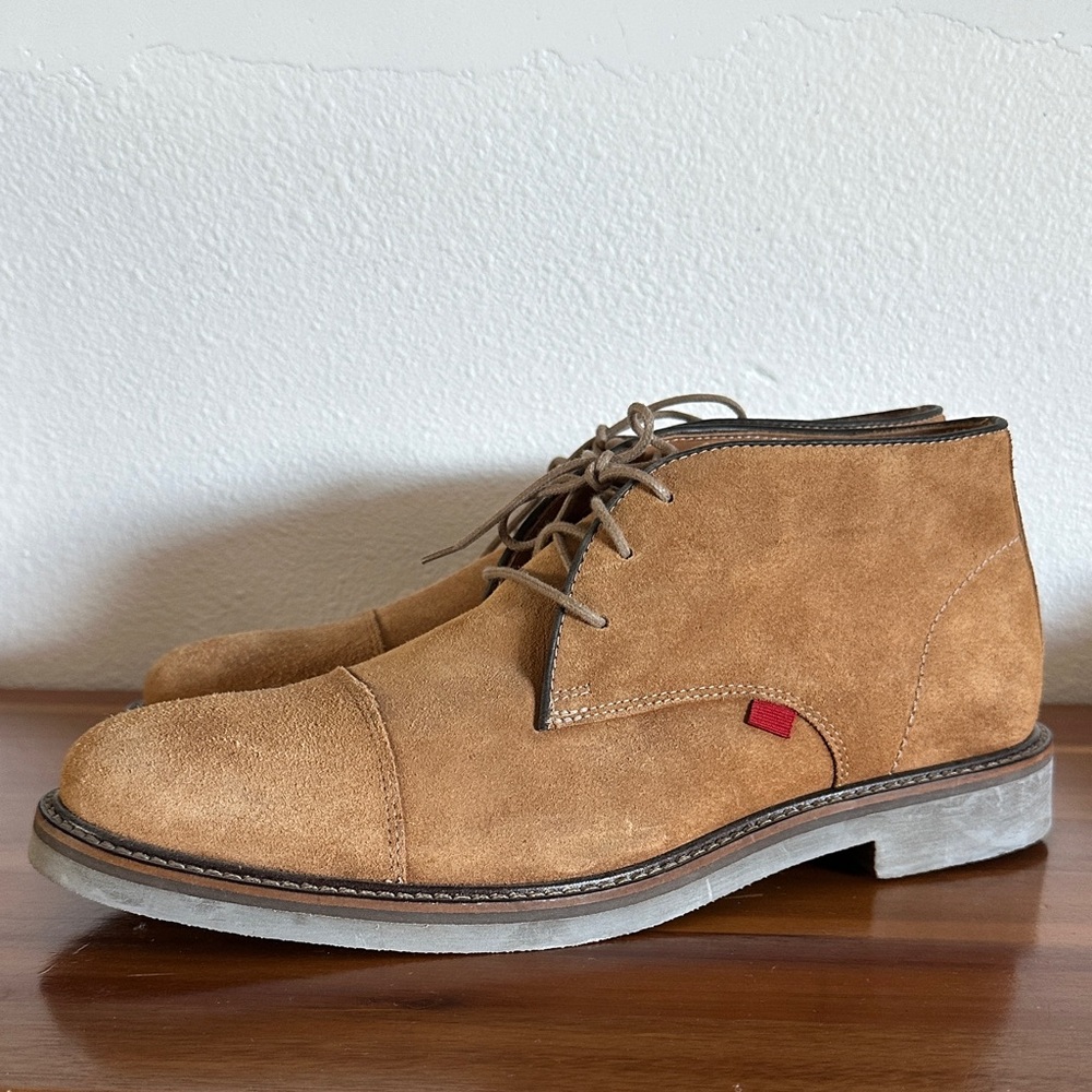 Marc Joseph Brown Suede Chukka Boots